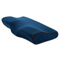 Travesseiro Ergonômico para Dor no Pescoço e Coluna teste19 Shop do Cuidado Azul 50X30cm 