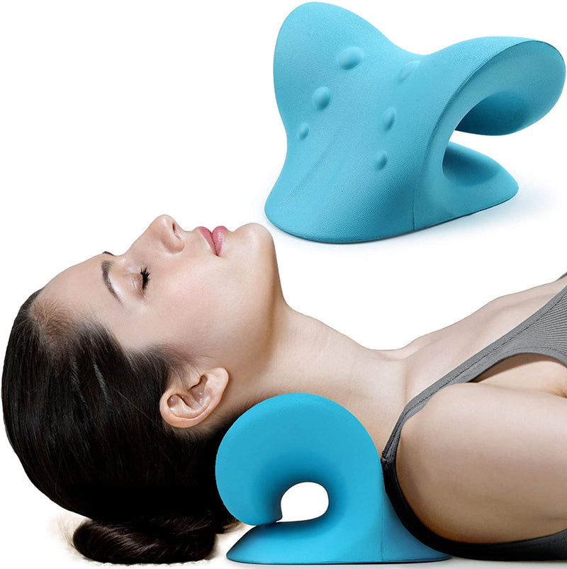 Travesseiro Ortopédico Massageador Para Dores No Pescoço Ombro Coluna Cervical - CalmLife™ - TechnoLoja