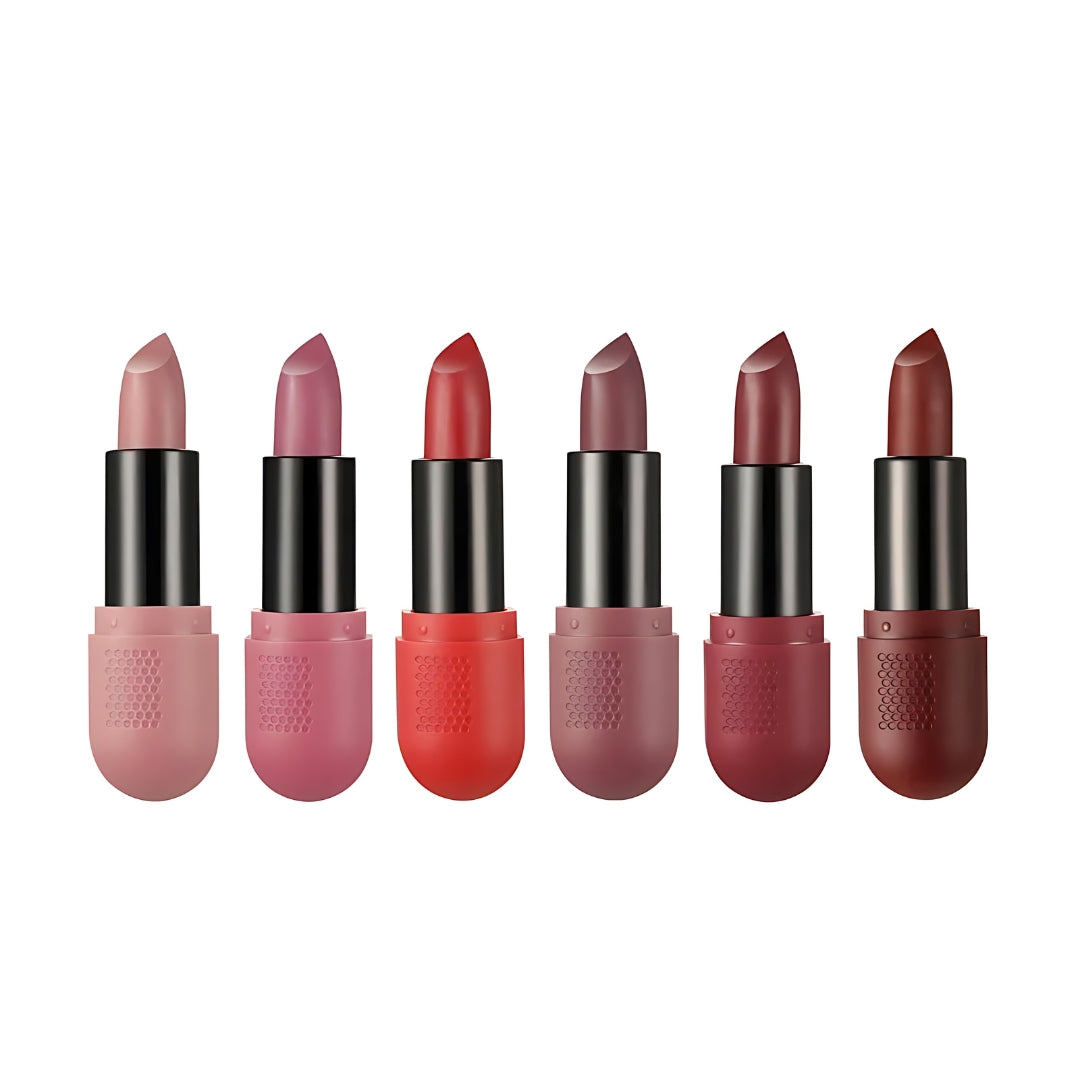 Compre 3 e leve 6 - Conjunto de batons Handaiyan Kiss Mousse Matte