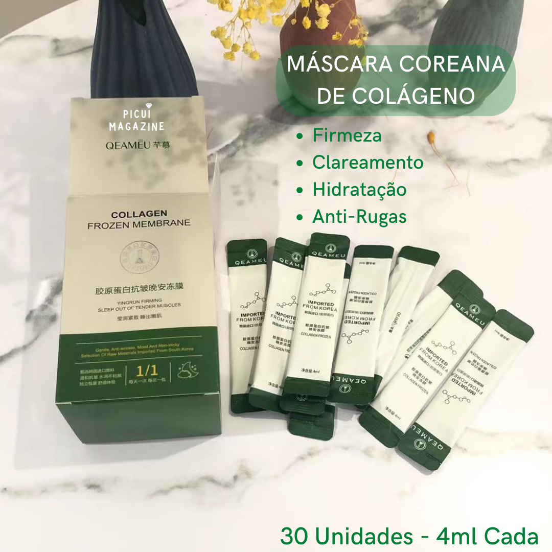 Máscara mágica coreana de colágeno RenewGlow