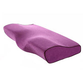 Travesseiro Ergonômico para Dor no Pescoço e Coluna teste19 Shop do Cuidado Roxo 50X30cm 